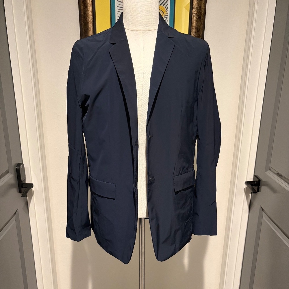 Theory Navy Mens Large Blazer